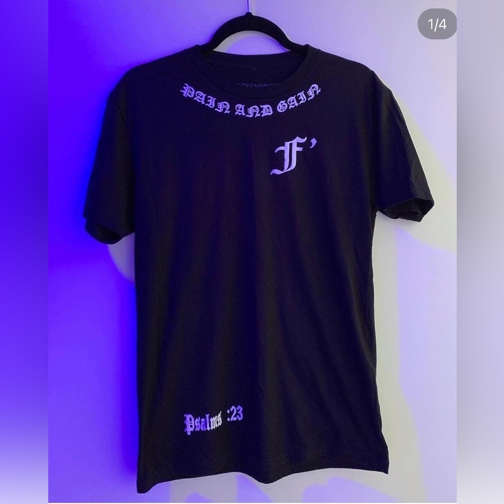 FVCK FA$HION “pain & gain “ tee